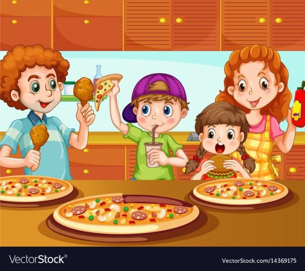 Pizza untuk keluarga